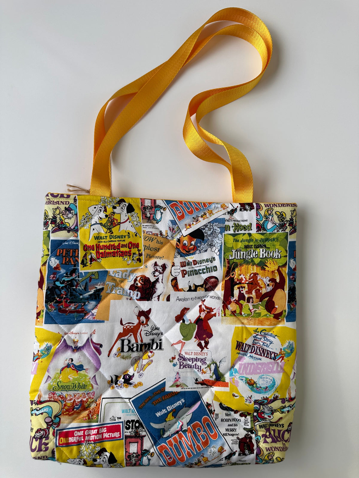 Quilted tote bags