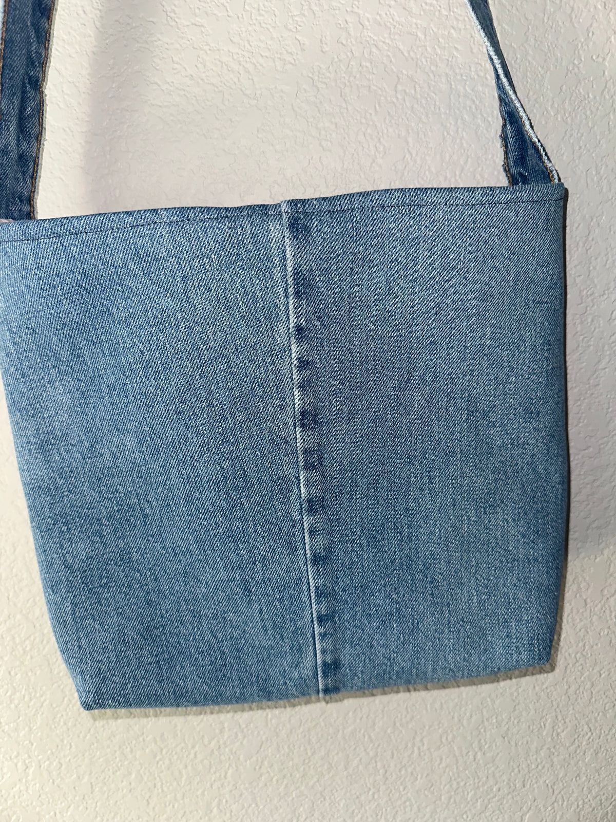 Upcycled denim purse
