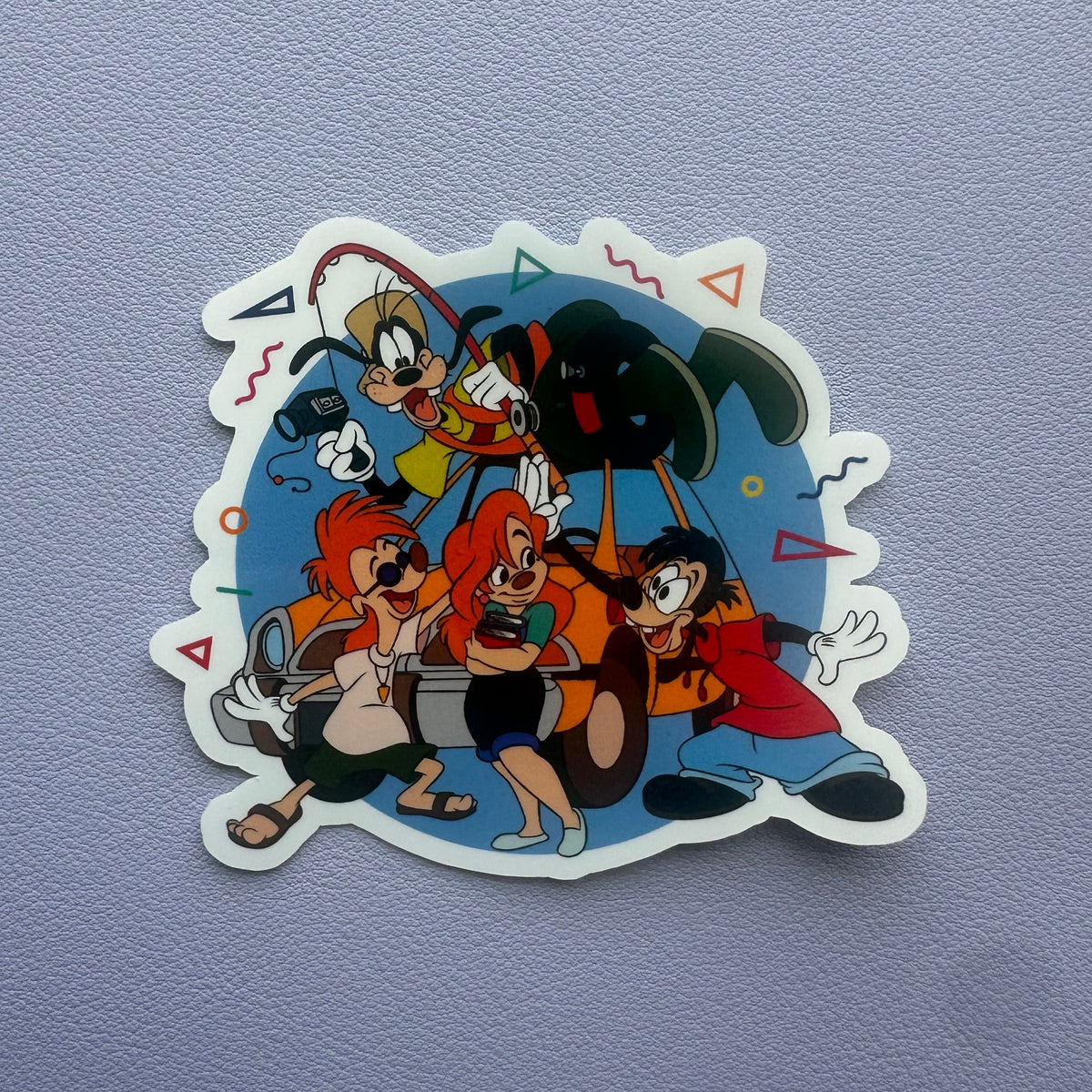 Waterproof sticker