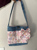 Upcycled denim purse