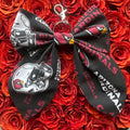 XL bow bag charm