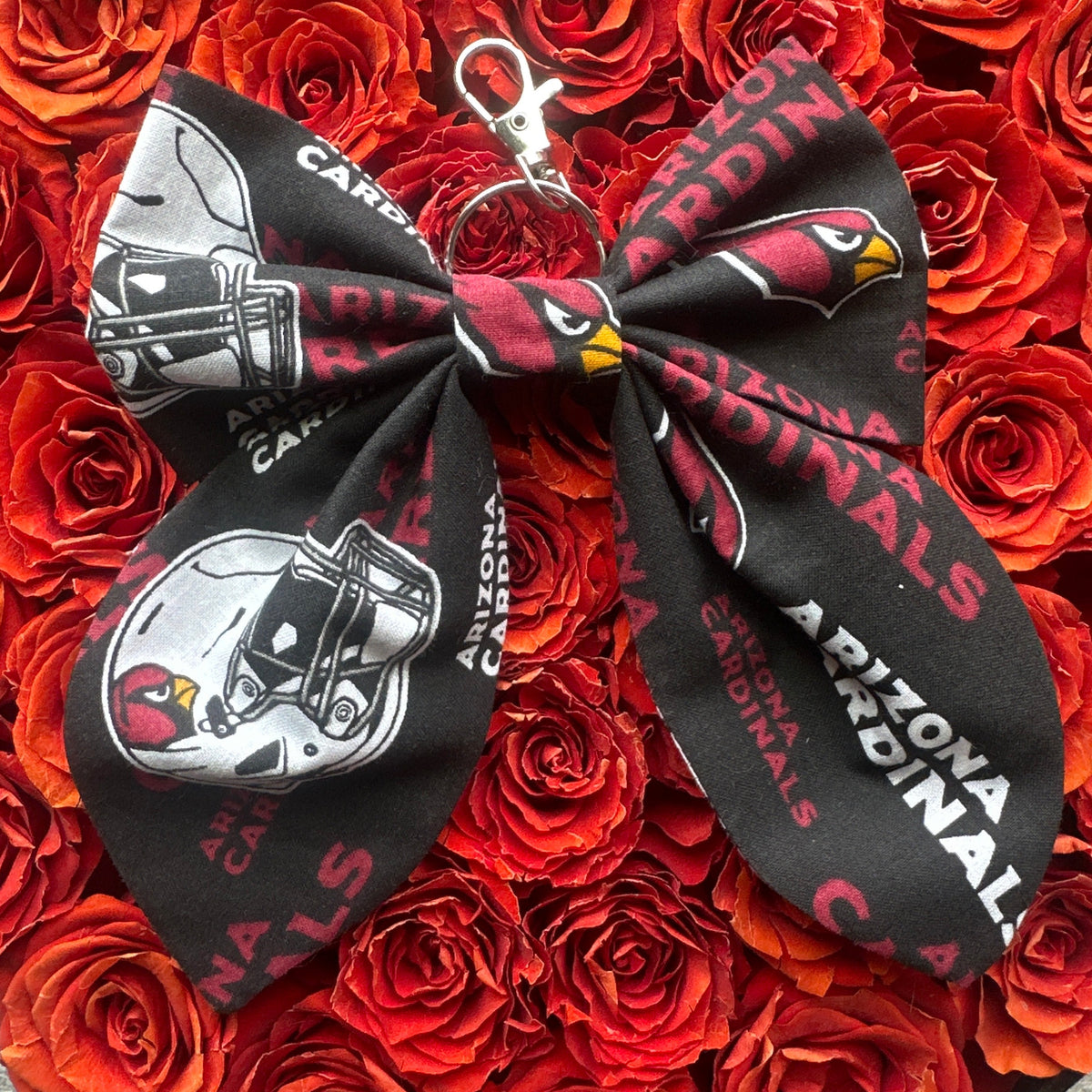 XL bow bag charm