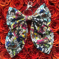 XL bow bag charm