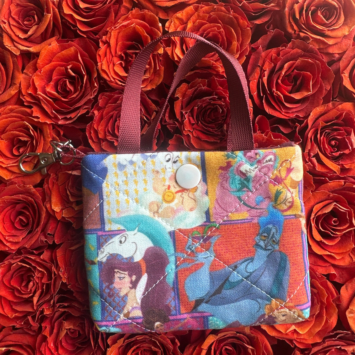 Mini tote keychain